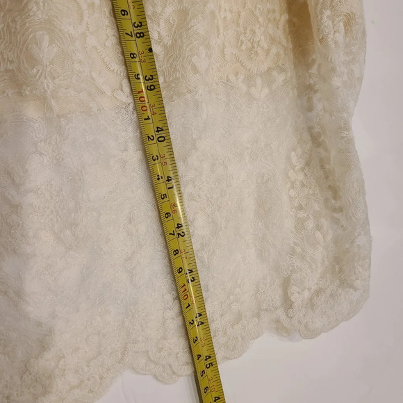 NWT Bluestreak Ivory Lace Dress - Picture 9 of 12